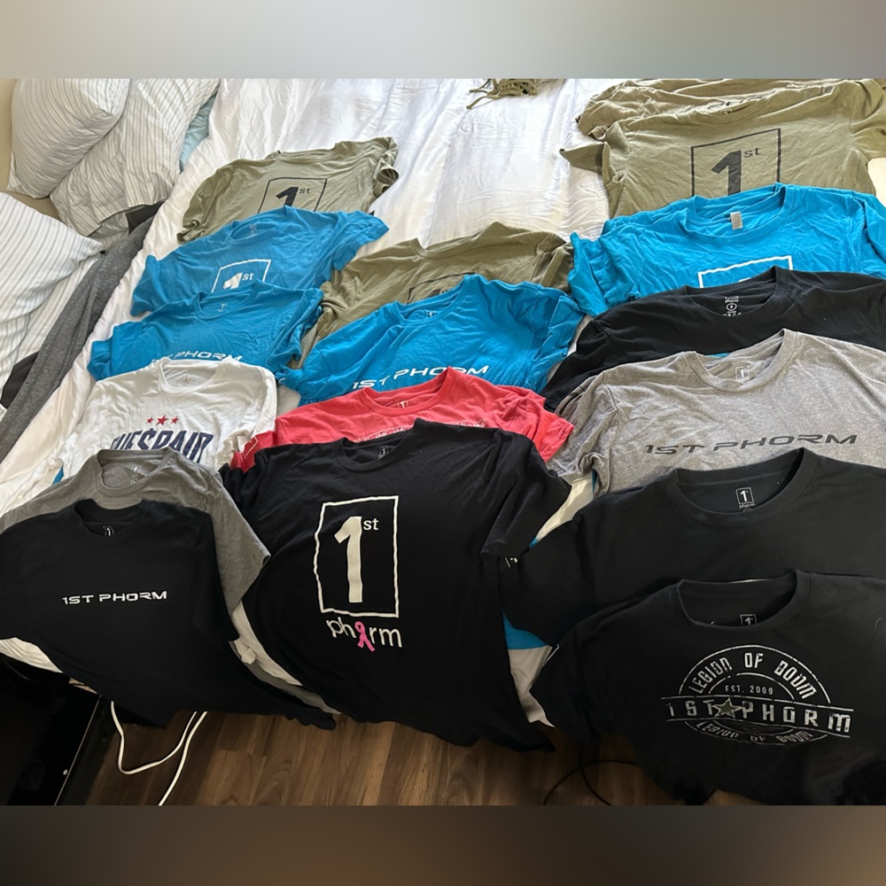 1st Phorm T-Shirts sz S & M!